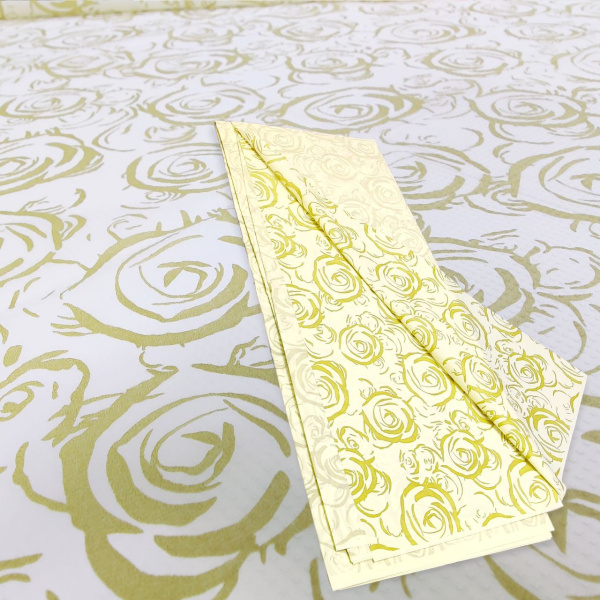 Биоразлагаемая скатерть на стол / Экоскатерть